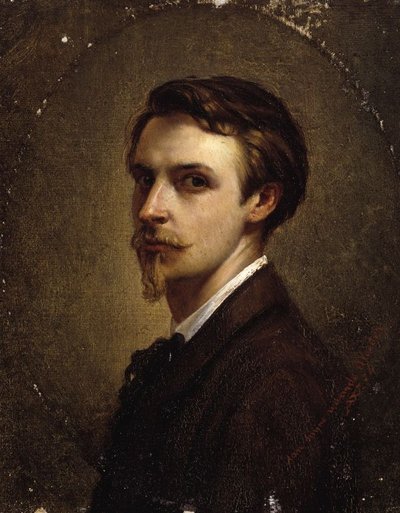 Self-portrait by Emile Claus